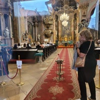 Photo taken at Farský kostol Sedembolestnej Panny Márie by Ni P. on 9/4/2022