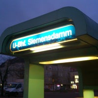 Photo taken at U Siemensdamm by Jörg B. on 2/28/2013