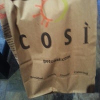 Photo taken at Cosi by Al P. on 12/17/2012