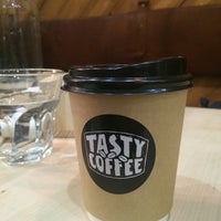 Photo taken at Tasty Coffee by Tamara R. on 4/21/2016