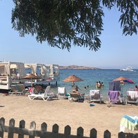 Photo taken at Daphnis Beach by Tuğçe B. on 7/21/2019