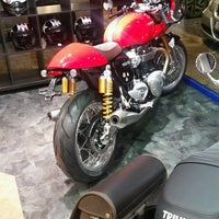 Photo taken at BMC - Triumph Motorcycles by Amssoms N. on 12/16/2016