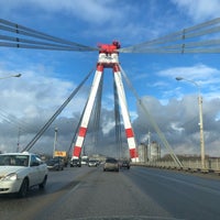 Photo taken at Октябрьский мост by Alena⭐ B. on 2/24/2020
