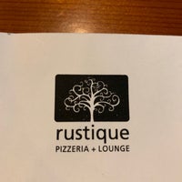 Photo taken at Rustique Pizzeria &amp;amp; Lounge by The Grinch on 3/10/2019