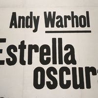 Photo taken at Andy Warhol - Estrella Oscura by Vanessa A. on 9/17/2017