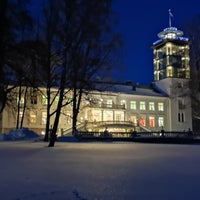 Photo taken at Pühajärve SPA &amp;amp; Holiday Resort by Scott A. on 1/31/2019
