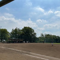 Photo taken at 西菅公園 野球場 by ジャッケ ハ. on 7/19/2023