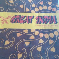 Photo taken at Great India by Dustin F. on 5/10/2013