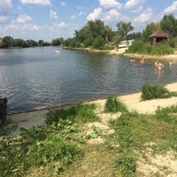 Photo taken at Русеевский Пляж by Марина Б. on 8/5/2018