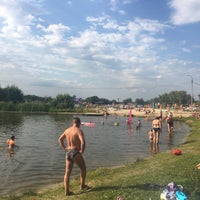 Photo taken at Русеевский Пляж by Марина Б. on 8/13/2016