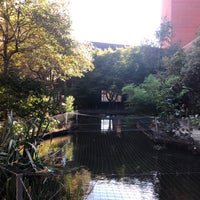 Photo taken at fishpond garden, St. George&amp;#39;s Hospital by Martyn H. on 10/11/2018