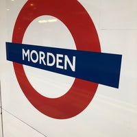 Photo taken at Morden London Underground Station by Martyn H. on 11/25/2018