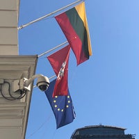 Photo taken at Embassy of Lithuania by Martyn H. on 9/13/2019
