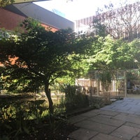 Photo taken at fishpond garden, St. George&amp;#39;s Hospital by Martyn H. on 10/9/2018