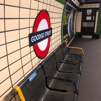 Photo taken at Goodge Street London Underground Station by Martyn H. on 8/21/2019