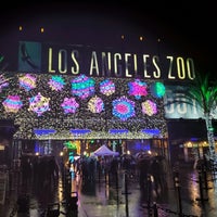 Photo taken at LA Zoo Lights by Kitty R. on 12/24/2021