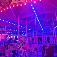 Photo taken at Tom Mankiewicz Conservation Carousel by Kitty R. on 12/23/2022