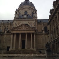 Photo taken at La Sorbonne - Ufr 10 philosophie by Samuel B. on 1/25/2014