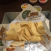 Photo taken at LIME Fresh Mexican Grill by Edward V. on 7/9/2015