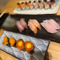 Photo taken at Sakesan Sushi | Robata by Ron N. on 1/7/2024