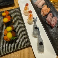 Photo taken at Sakesan Sushi | Robata by Ron N. on 10/16/2023