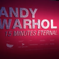 Photo taken at Andy Warhol : The Exhibition by Jasmine T. on 9/16/2012