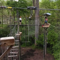 Photo taken at Butler High Ropes Course by Nicholas S. on 5/10/2013