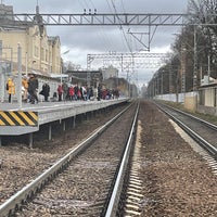 Photo taken at Udelnaya railway station by Владислав I. on 10/23/2021