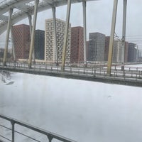 Photo taken at Станция Москва-Сити (МЦД-1) by Владислав I. on 12/25/2021