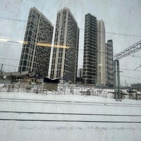 Photo taken at Станция Москва-Сити (МЦД-1) by Владислав I. on 12/25/2021