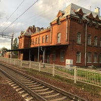 Photo taken at Ж/д станция «Шувалово» by Владислав I. on 8/24/2020