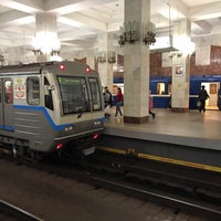 Photo taken at Metro Moskovskaya by Владислав I. on 5/27/2019