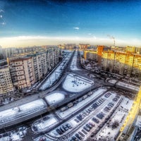 Снимок сделан в Пентхаус «Поднебесная» / Skyspace пользователем Владислав I. 2/15/2015