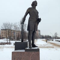 Photo taken at Памятник Петру I by Владислав I. on 2/4/2013