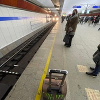 Photo taken at metro Pionerskaya by Владислав I. on 2/3/2022