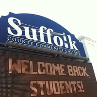 Photo taken at Suffolk County Community College by Vicente O. on 2/2/2013