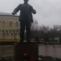 Photo taken at Памятник Ленину by Дмитрий Я. on 11/7/2013