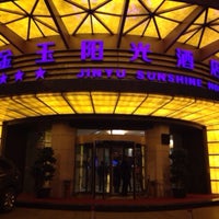 Photo taken at Jinyu Sunshine Hotel Chengdu by Young M. on 2/19/2014