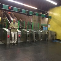 Photo taken at Estação Vila Madalena (Metrô) by Ká M. on 7/1/2017