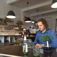 6/28/2018 tarihinde Lída M.ziyaretçi tarafından Bitcoin Coffee'de çekilen fotoğraf