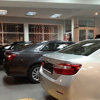 Photo taken at Toyota by Natashenka on 12/26/2012