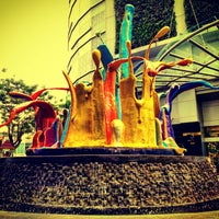 Photo taken at W District Colorful Fountain by Nick Cholapat C. on 8/28/2017