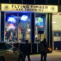 3/19/2021에 Shan O.님이 Flying Timber Axe Throwing에서 찍은 사진