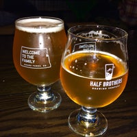 Photo taken at Half Brothers Brewing Company by Shan O. on 3/4/2018