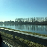Photo taken at Zeekanaal Brussel - Schelde by Satorini d. on 1/21/2017