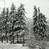 Photo taken at Сквер им. 1905 года by Кошка О. on 12/28/2012