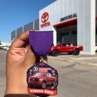 Photo taken at Universal Toyota by Nicole A. on 4/15/2019