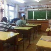 Photo taken at Школа №2009 by Golden B. on 12/19/2012