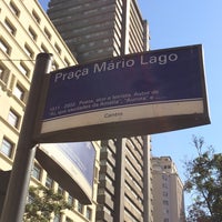 Photo taken at Praça Mário Lago by Gustavo S. on 8/12/2014