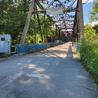 Photo taken at Old Chain of Rocks Bridge by Curtis K. on 8/6/2023